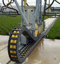 Freilandgießwagen inkl. Energiekette Freilandgießwagen inkl. Energiekette